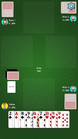 Pontinho - Jogo de Cartas Online Screenshot 3