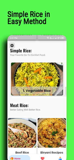 Easy Rice Recipes Screenshot 2