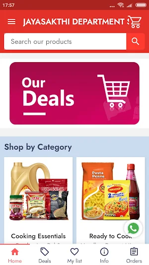Jayasakthi Department Store Screenshot 0