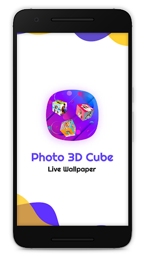 3D Photo Cube Live Wallpaper Screenshot 0