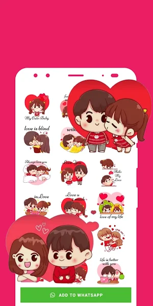 Love Stickers - WASticker Screenshot 3