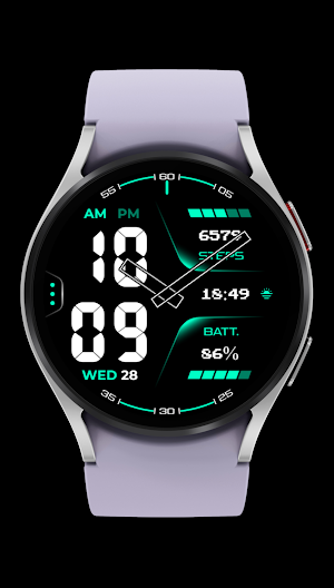 Oled - Hybrid | watch face Screenshot 0
