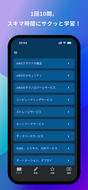 AWS クラウドプラクティショナー 問題集 Lite版 Screenshot 2