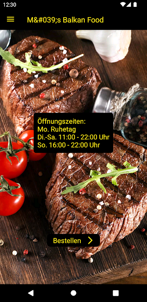 M's Balkan Food Screenshot 0