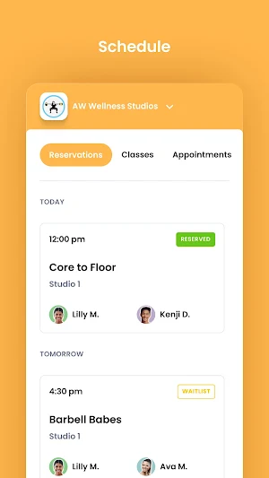 AW Wellness Studios Screenshot 2