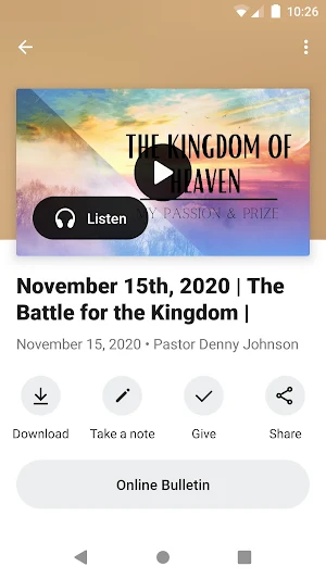 Heartland Free Church Screenshot 2