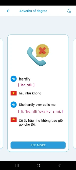 EFL - ESL Grammar Screenshot 2