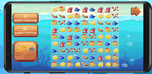 Babu Fun Match3Fish Screenshot 1