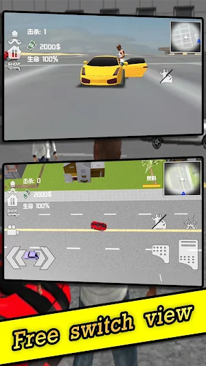 Lone Gunner-vegas grand gangster crime gun battle Screenshot 2