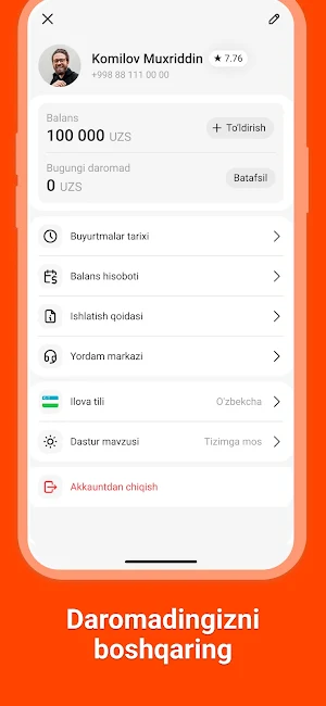 Foodly Courier Screenshot 3