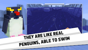 MCPE Penguin Mobs Modpack Screenshot 2