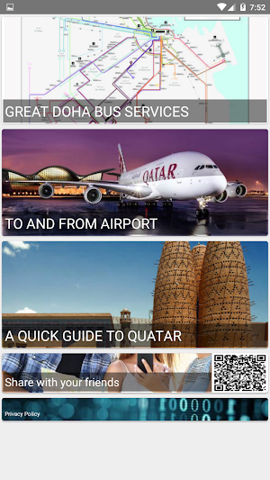 DOHA BUS MOWASALAT GUIDE MAP Screenshot 0