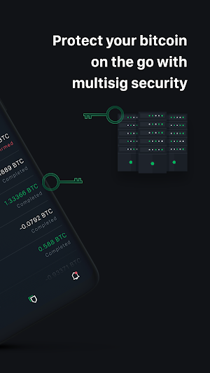 Green: Bitcoin Wallet Screenshot 1