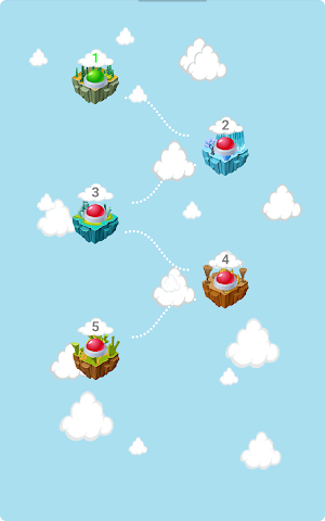 Aqua Crystal Puzzle Screenshot 1