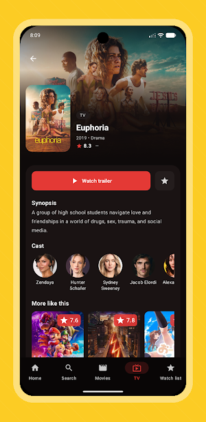 FreeCine Browser: Watch Hub Screenshot 0
