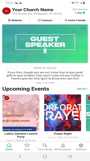 MySunday Screenshot 1