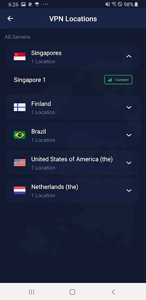 Private VPN - Fast VPN Proxy Screenshot 1