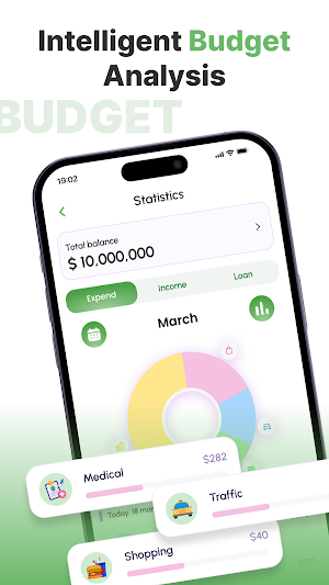 Saving Money: Budget Expense Screenshot 1