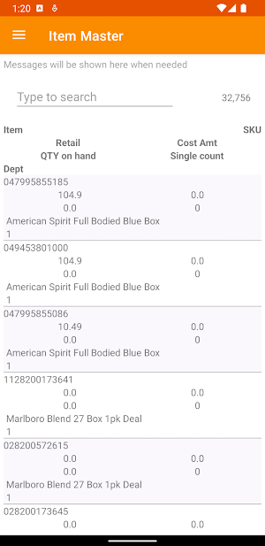 Retail Scanning Inventory 3.0 Screenshot 3