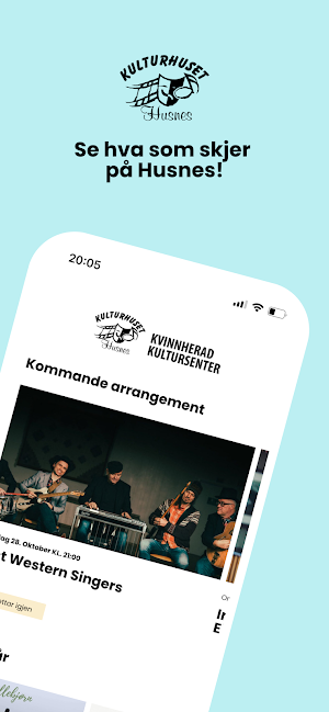Kulturhuset Husnes Screenshot 0