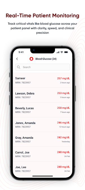 Medlinks Clinician Screenshot 2
