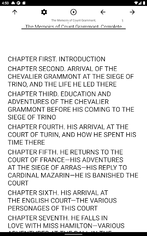 Book, The Memoirs of Count Gra Screenshot 2