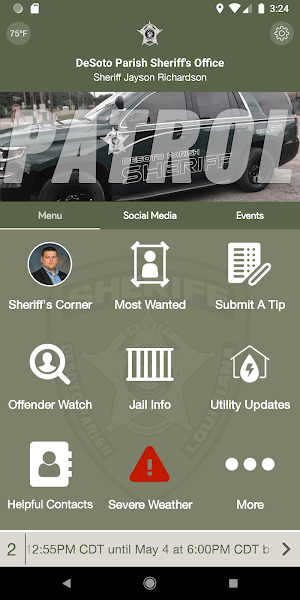DeSoto Parish Sheriff's Office Screenshot 0