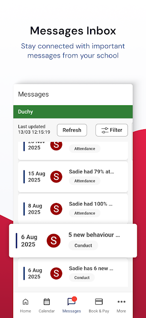 Schoolcomms Screenshot 1
