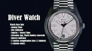 Diver Watch Face 03 Screenshot 1