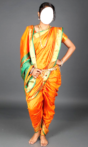 Women Marathi Saree Photo Suit Screenshot 3