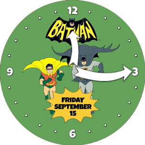 Batman & Robin watch face Screenshot 2
