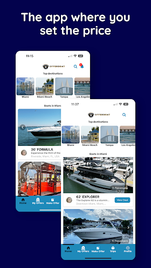 OfferBoat - Boat Rentals Screenshot 0