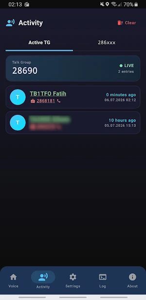 Digi Voice Radio Screenshot 2