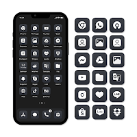 Wow Black Theme  - Icon Pack