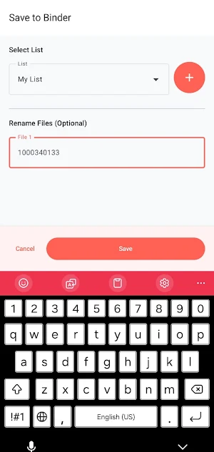 Binder Files Screenshot 3