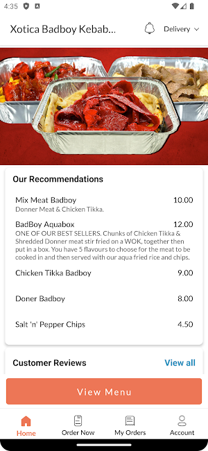 Xotica Badboy Kebabs Northwich Screenshot 1