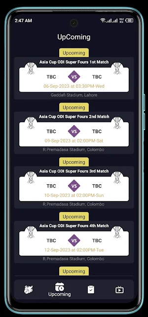 CricketLive - Live Scores Screenshot 3