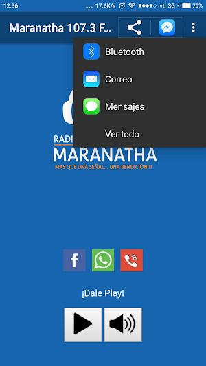 Radio Maranatha 107.3 FM Screenshot 1