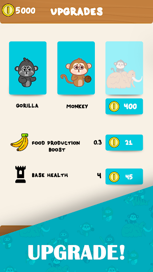 Monkeys vs. Cavemen Screenshot 1