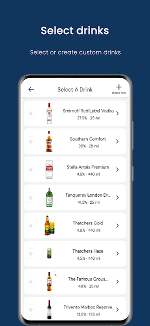 DrinkPal: Alcohol Unit Tracker Screenshot 2