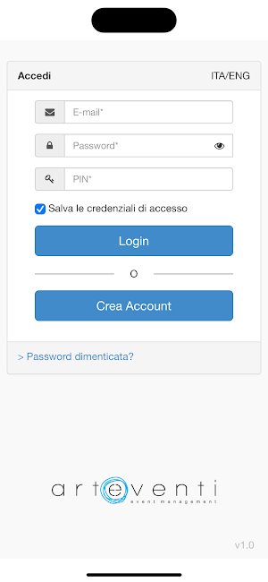 Arteventi Screenshot 0