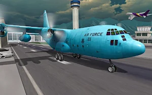 Airplane Free Fly Simulator Screenshot 1