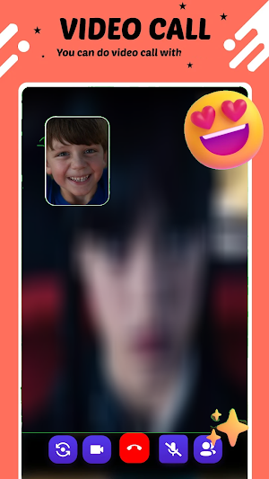 Wednesday Calling Me-Fake Call Screenshot 3