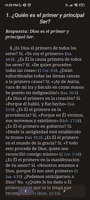 Catecismo Bautista Screenshot 2