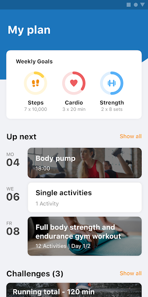 Healthclub One Screenshot 0