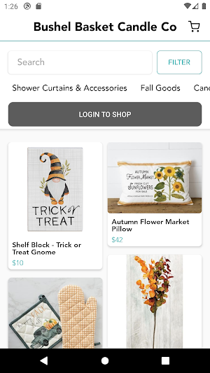 Bushel Basket Candle Co Screenshot 1