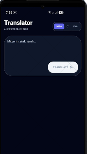 Mizo Dictionary Screenshot 1