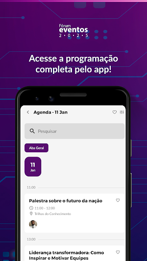 Fórum Eventos Screenshot 2