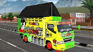 Mod Truck Oppa Muda BUSSID Screenshot 0