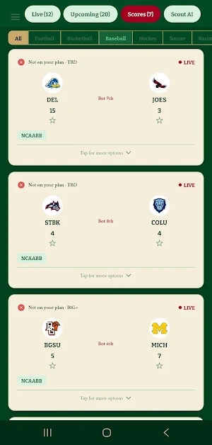 Find My Sports Screenshot 2